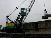 A 1970s Priestman Lion MC250 Excavator Diesel