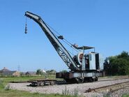 A 1940s Smith Of Rodley Railway Shunting Crane restored in England