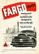 Fargo pickup ad - 1952