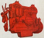 International D-461 engine, 1953, from TD-14A crawler