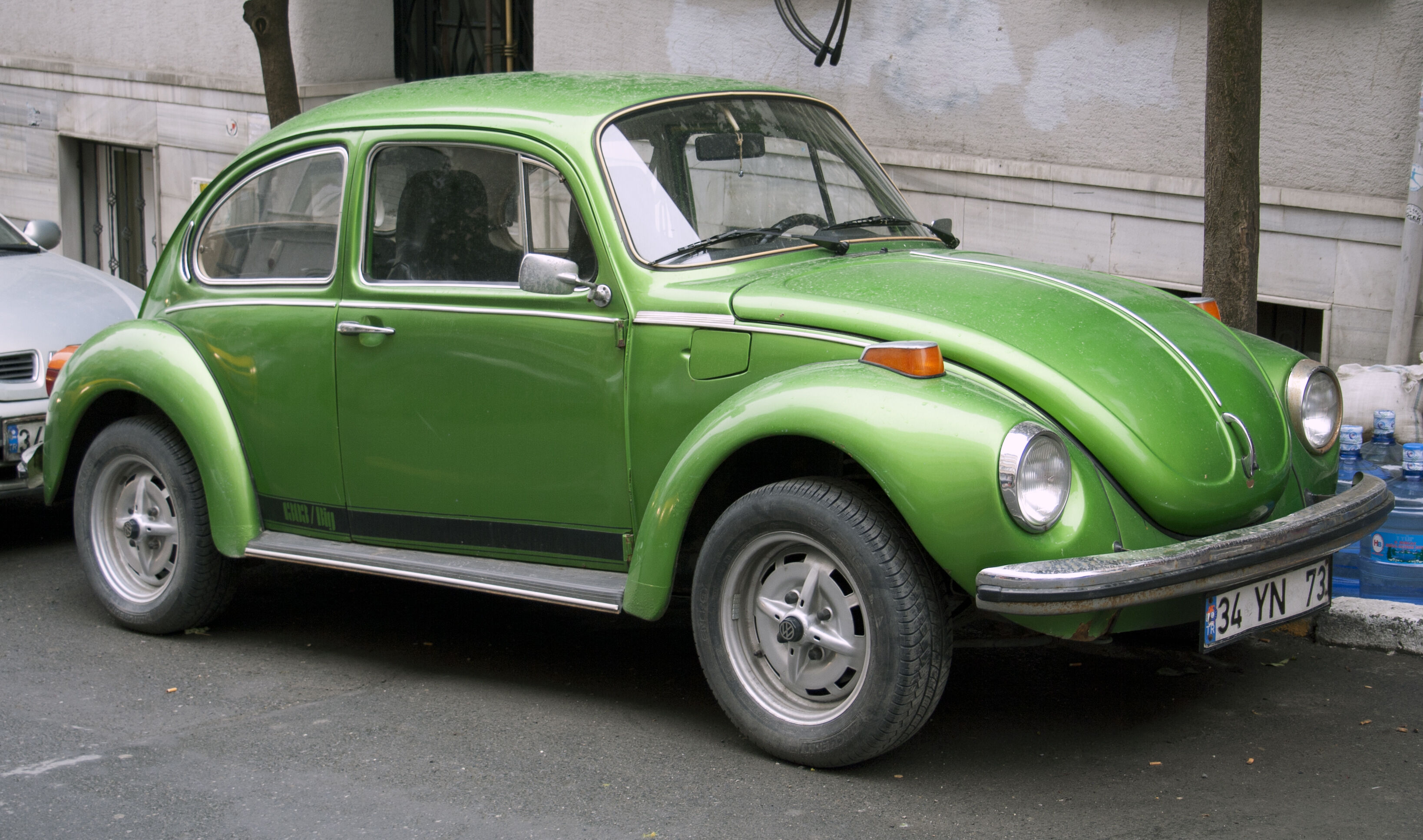 7-Piece Chrome Trim Kit for VW Beetle 1973–1979 Excluding 1303 Models
