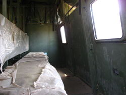 Interior of MAS armor troop carrier.