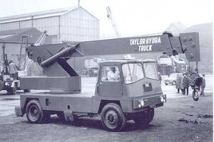 A 1960s Taylor Hydratruck Telescopic Diesel for 10T lifts