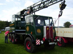 AEC chassie with Coles crane