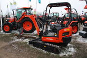 Kubota KX018-4 + Tree shear at Lamma 2013 - IMG 6440