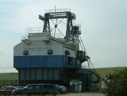 Walking Dragline at St Aidans Leeds