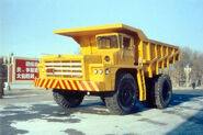 A 1970s Jiefang CA-390 V12 Chingfa Diesel engined still working in a mine