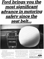 Ford airbag advertisement (1993