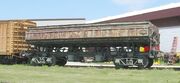 Side dump gondola at NRM