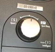 SI-DRIVE control knob