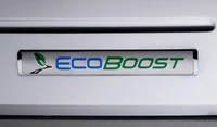 All Ford's models with  engines are identified by Ford's leaf road logo badge.