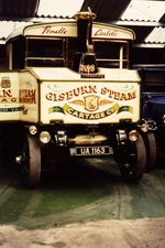 Yorkshire steam wagon, Pendle Laddie, front