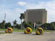 Three-wheeled Coco taxis in , 