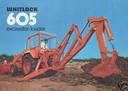 A 1970s Whitlock 605 Excavator-Loader