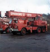 A 1970s ALLEN T10 6X4 Cranetruck Hydraulic Diesel