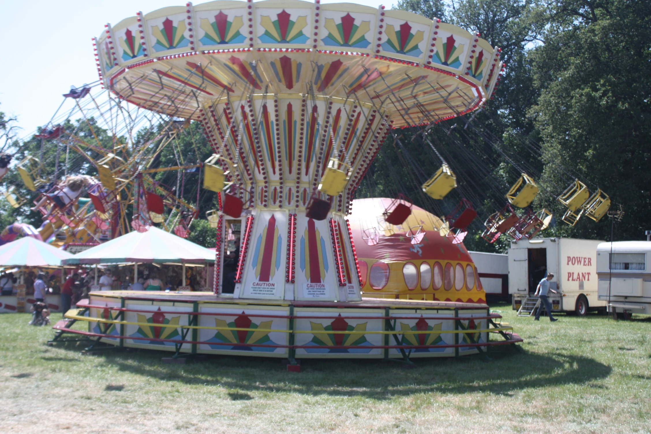 Chair-O-Planes Tractor and Construction