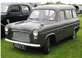 A less expensive variant of the Ford Squire was branded as the Ford Escort.