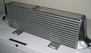 Exterior of the same intercooler core.