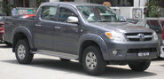 Toyota Hilux (eighth generation) (front), Serdang