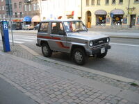 Daihatsu Rocky, Gothenburg