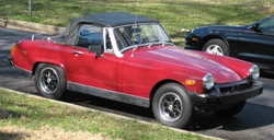 MG Midget USDM convertible