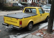 Rabbit Pickup rear view (US spec)