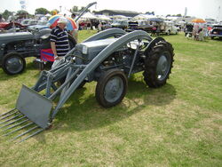 Ferguson Diesel with Banana loader - P7270201