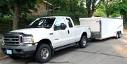 2002 Ford F-250 with 20-foot (6