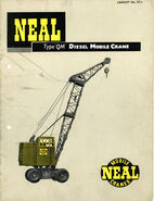 A 1970s NEAL QM Series Yardcrane Diesel