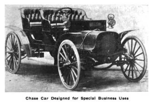 Chase Motor Truck Company - "Chase car designed for special business uses", July 1, 1909