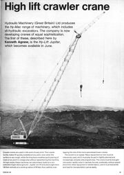 HY-MAC JUPITOR CRANE