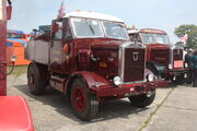 Scammell showtrac of 1952 reg XMM 73 at Barnard Castle 09 - IMG 0600