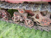 Track suspension Russian D75T crawler - P8240071