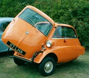 British-registered LHD 3-wheeled Isetta