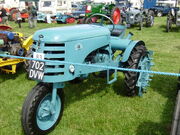 OTA tractor - reg 702 DVW at Cromford 08 - P8030365