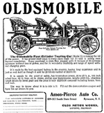Oldsmobile four-cylinder touring car (Model S) - Syracuse Herald, April 7, 1906