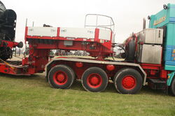 Alleys 8x6 DAF with Goldhofer trailer neck