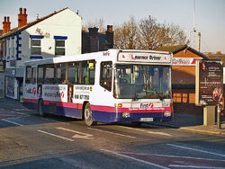 First Manchester Volvo B10B Alexander Strider learner bus