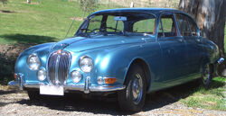 Jaguar S-Type (blue metallic)