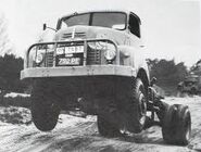 A 1950s Leyland Comet AWD 4X4 Haulage Tractor Diesel