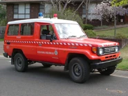 New South Wales Rural Fire Service Toyota Land Cruiser Personnel carrier