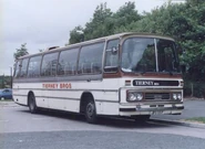 A Leyland Leopard with Duple Dominant coach bodywork