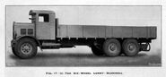 A 1930s Scammell Rigid Cargolorry 6X4 Petrol Engined