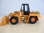 A toy 1980s Calsa 740 4X4 Loader