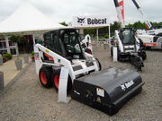 Bobcat Skidsteer withBrush attachment