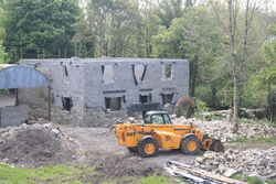 JCB 537-135 on a site in Ireland - IMG 2165