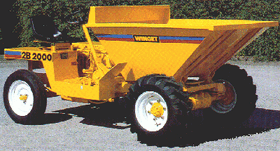 A 1970s WINGET 4B2000 Sitedumper Diesel