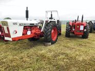 A 1970s David Brown 1212 4WD Tractor with a DOE Triple-D 130 4WD model