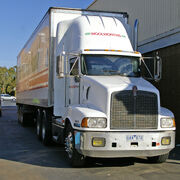 Woolworths transport truck