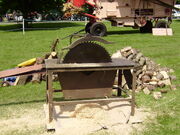 Twose Circular saw bench at Newby Hall 08 - P6080102